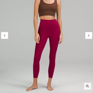 Lululemon Align™ High-Rise Pant 28"-Pomegranate